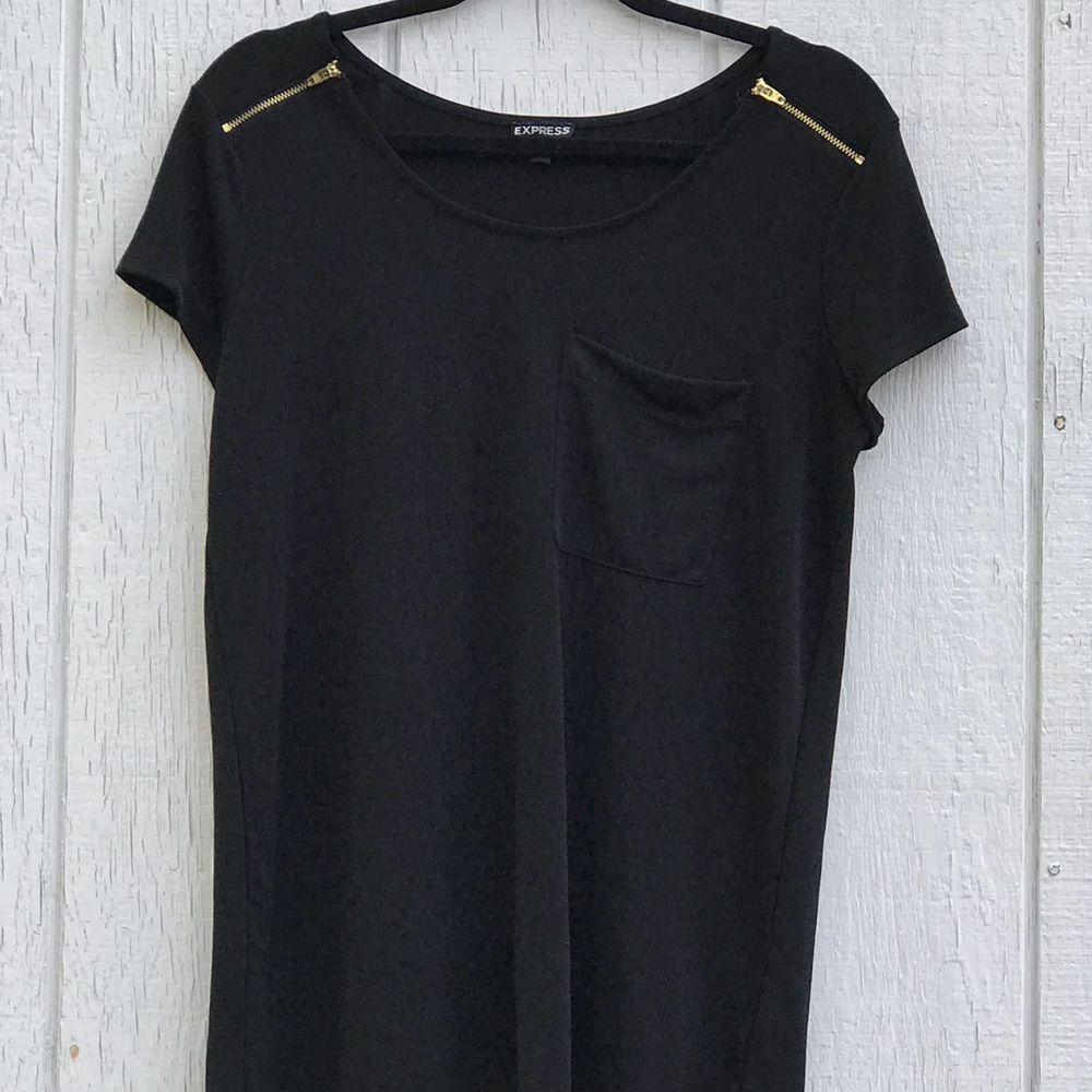 Black express shirt
